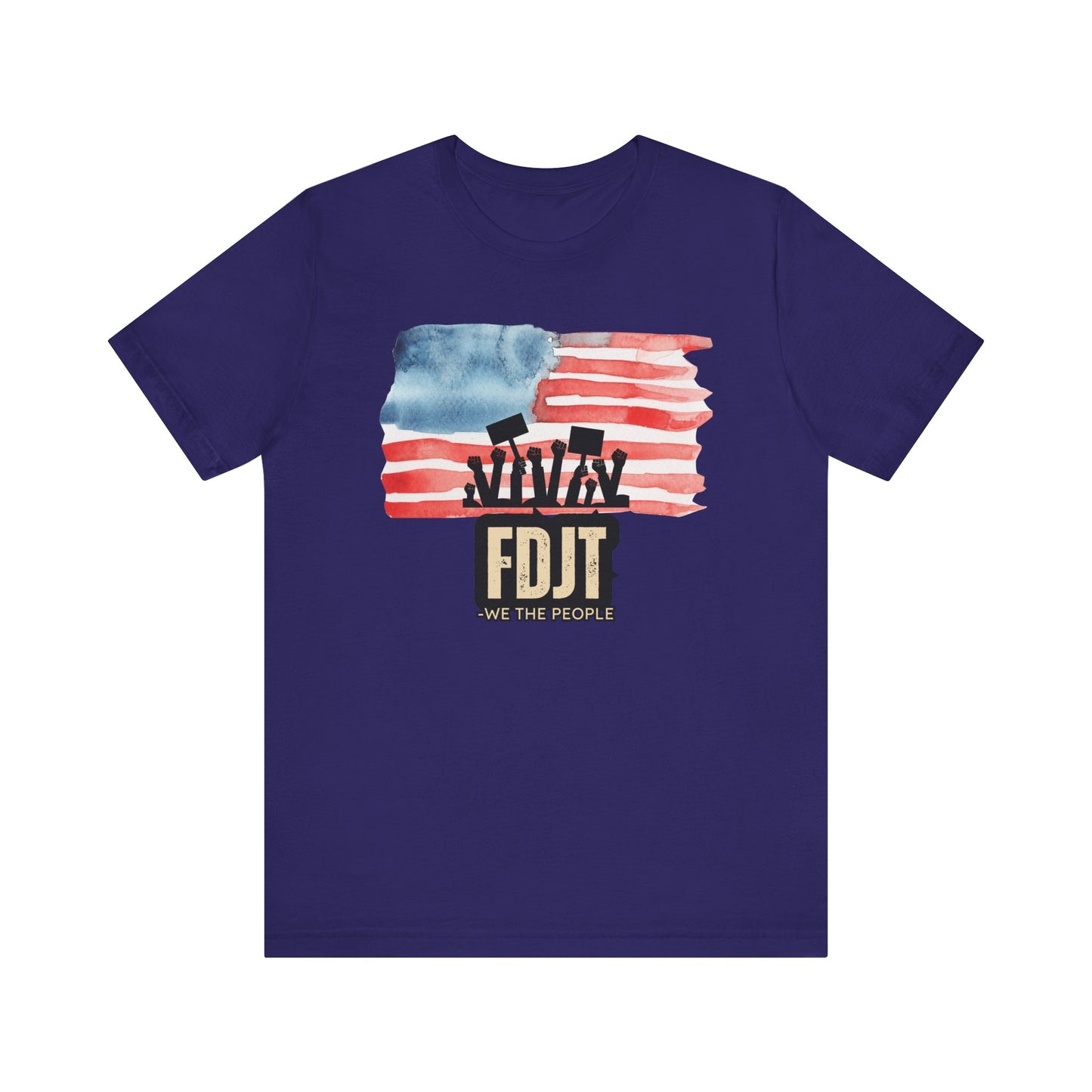 FDJT “We The People” Tee – Red, White & Revolution 🇺🇸