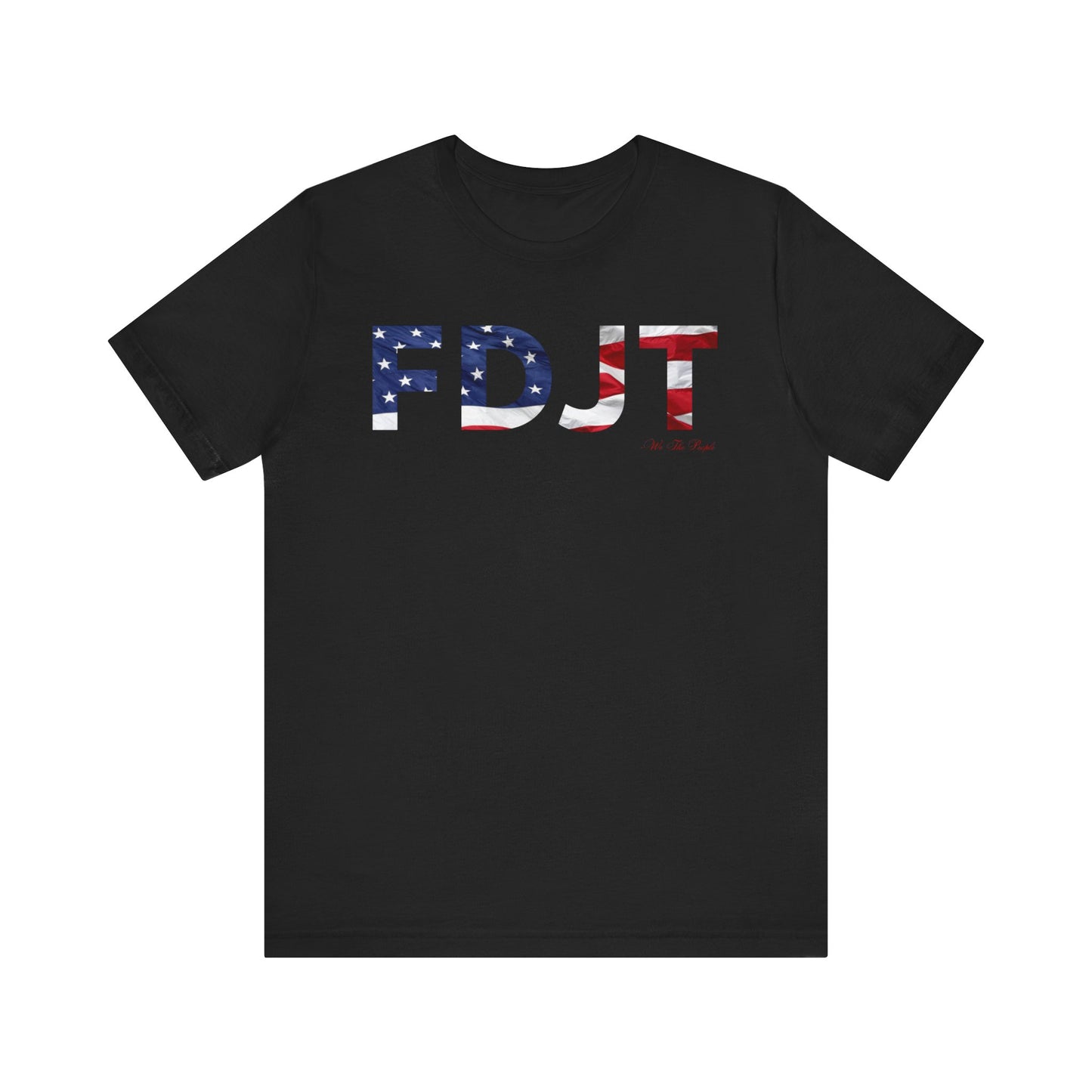 FDJT Waving Flag Tee – The Flag Stands Tall, So Do We 🇺🇸
