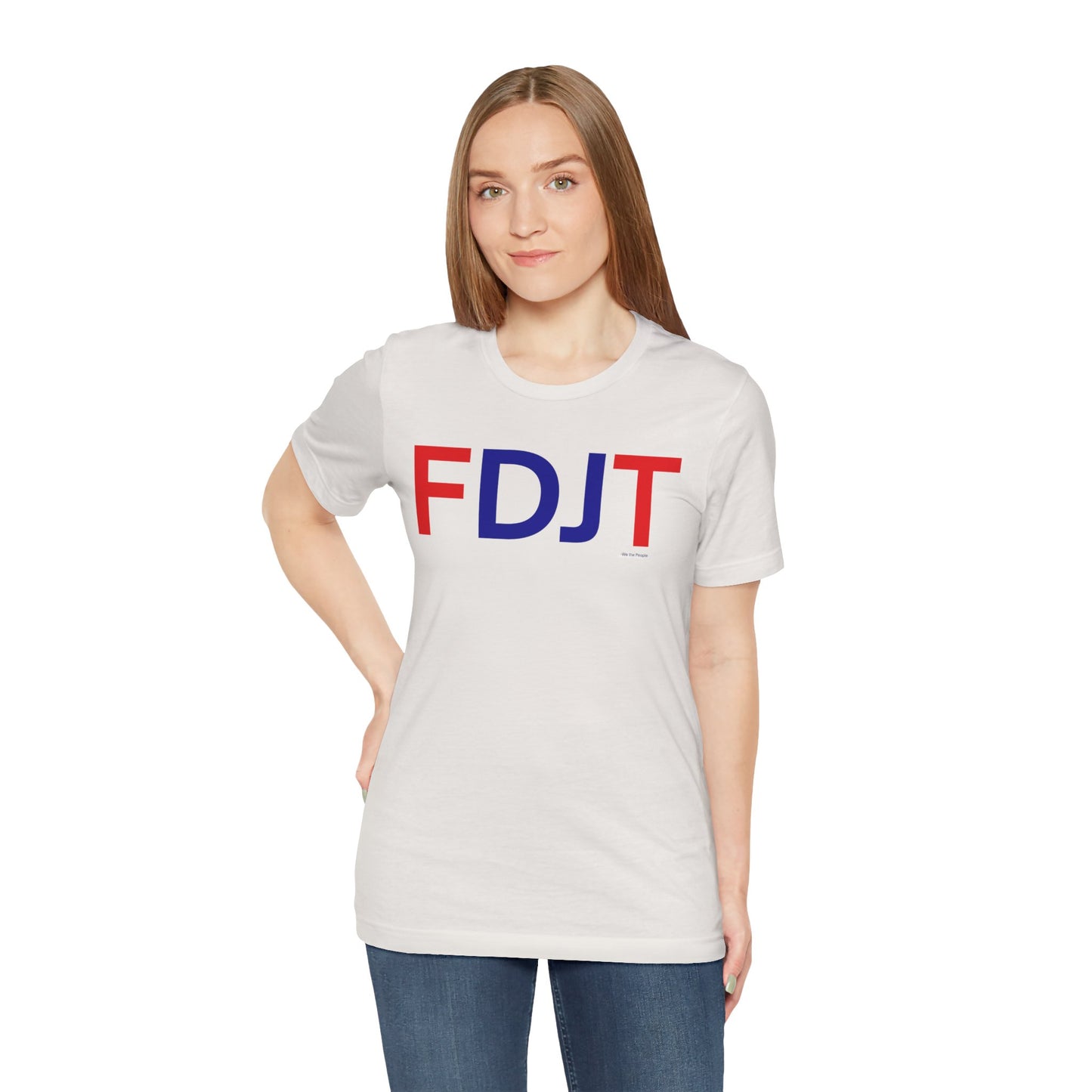 FDJT USA Block Tee – Strength in Simplicity 🇺🇸