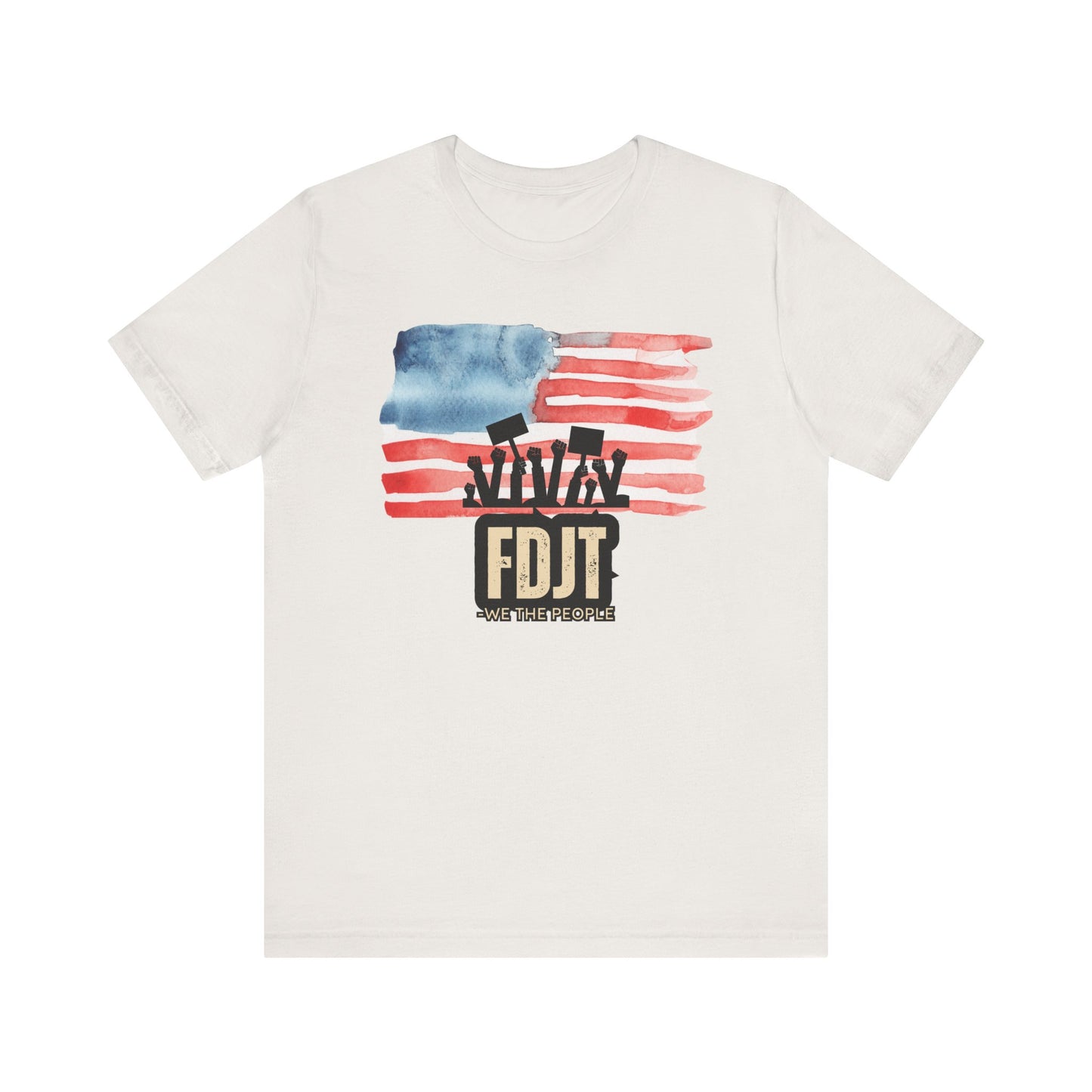 FDJT “We The People” Tee – Red, White & Revolution 🇺🇸
