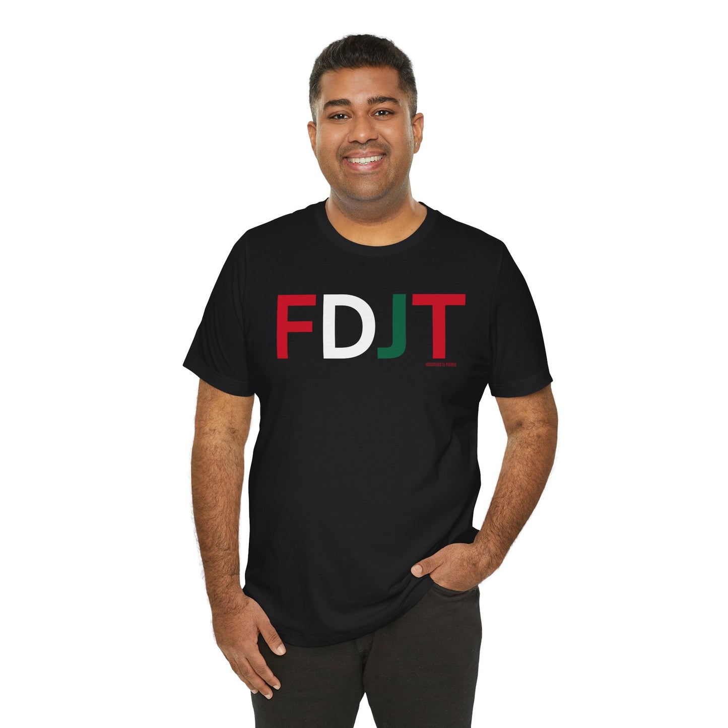 FDJT México Block Tee – Clean. Bold. Con Orgullo. 🇲🇽