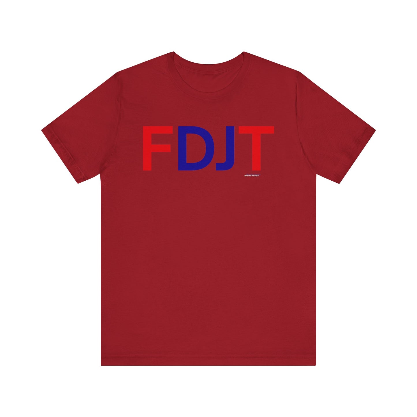 FDJT USA Block Tee – Strength in Simplicity 🇺🇸