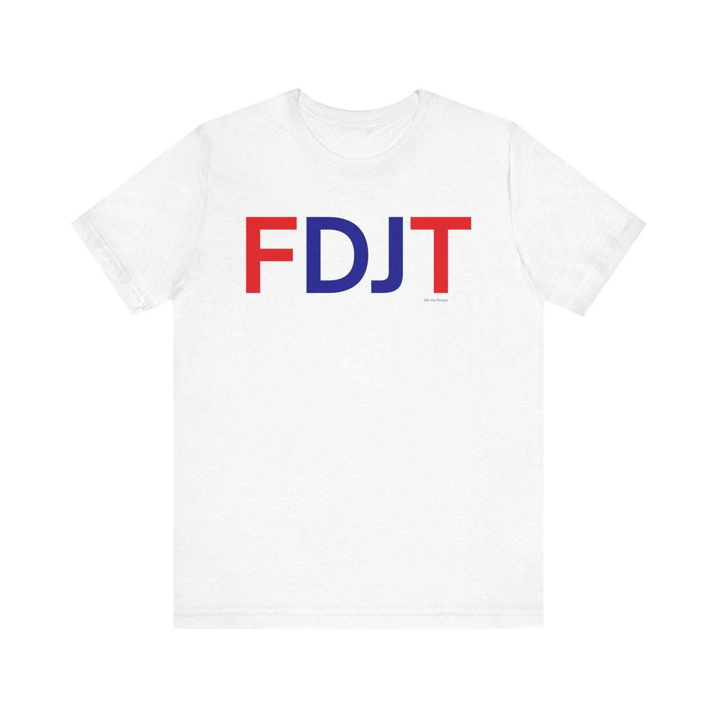 FDJT USA Block Tee – Strength in Simplicity 🇺🇸