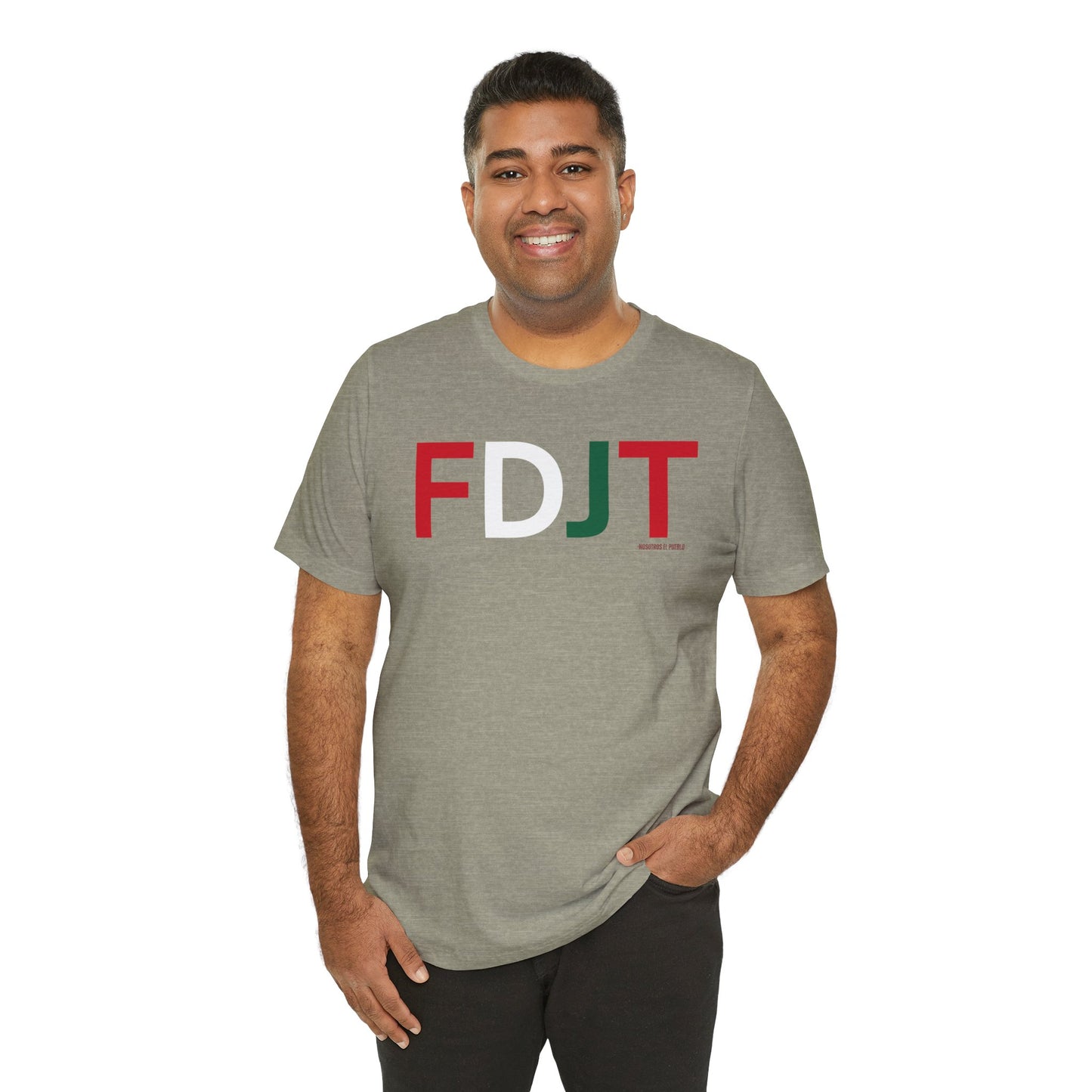 FDJT México Block Tee – Clean. Bold. Con Orgullo. 🇲🇽