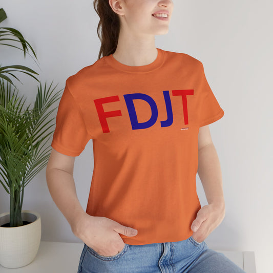 FDJT USA Block Tee – Strength in Simplicity 🇺🇸