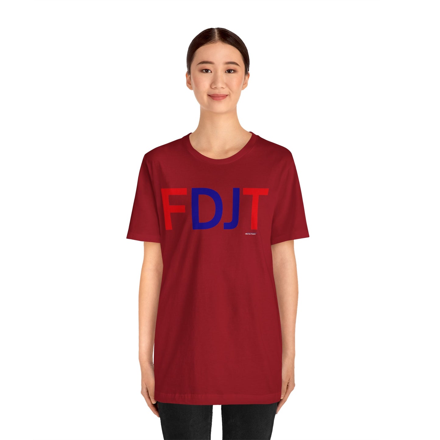 FDJT USA Block Tee – Strength in Simplicity 🇺🇸
