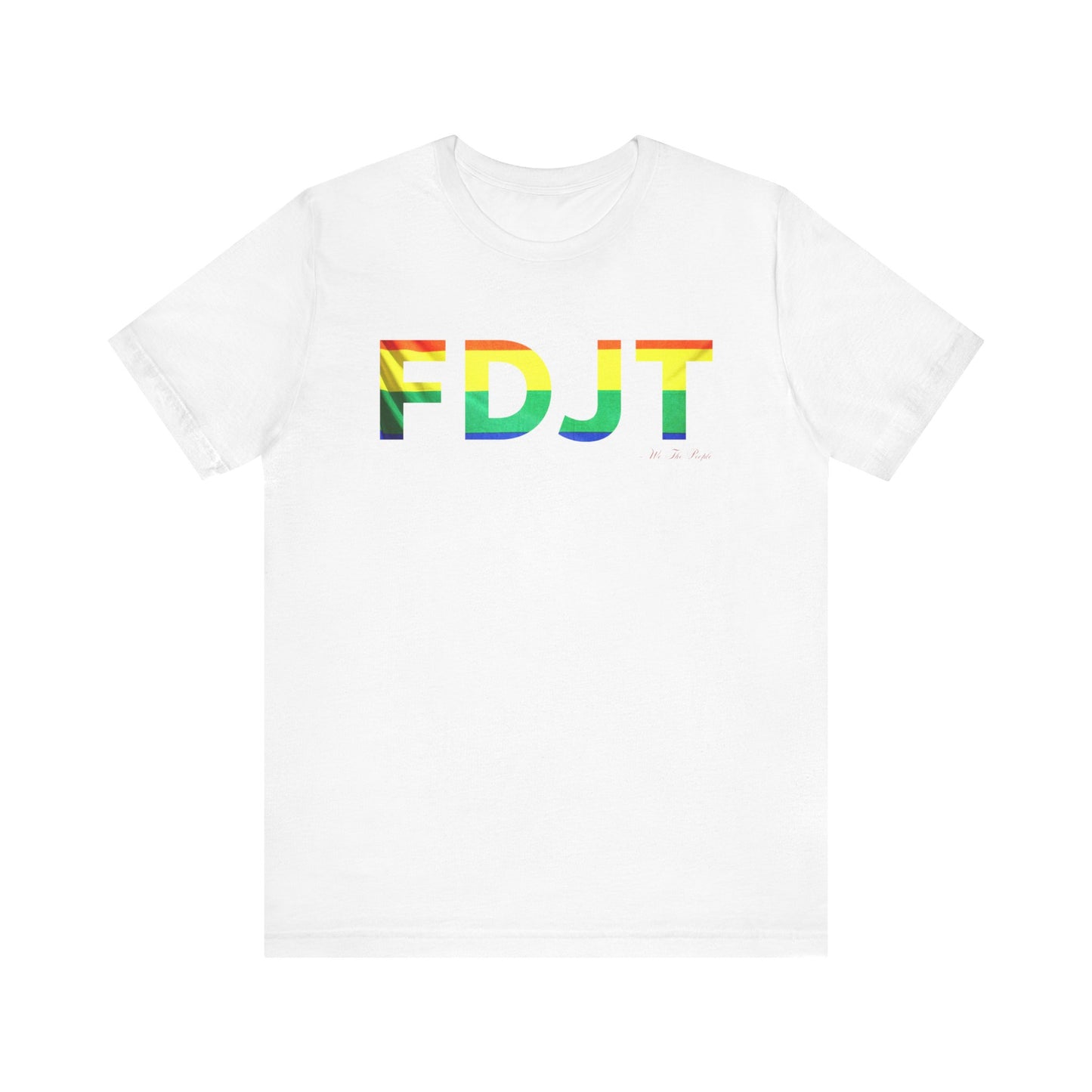 FDJT Pride Tee – Love, Unity, Action 🏳️‍🌈