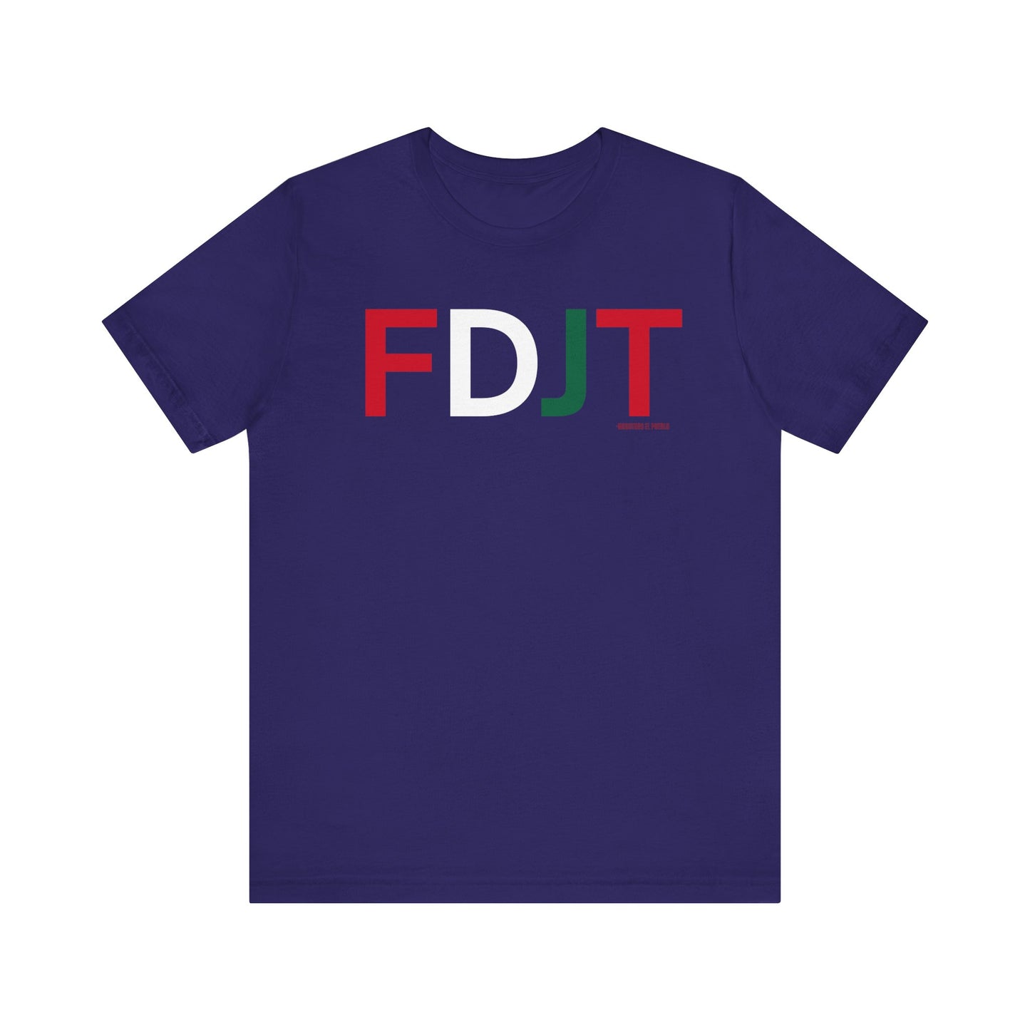 FDJT México Block Tee – Clean. Bold. Con Orgullo. 🇲🇽