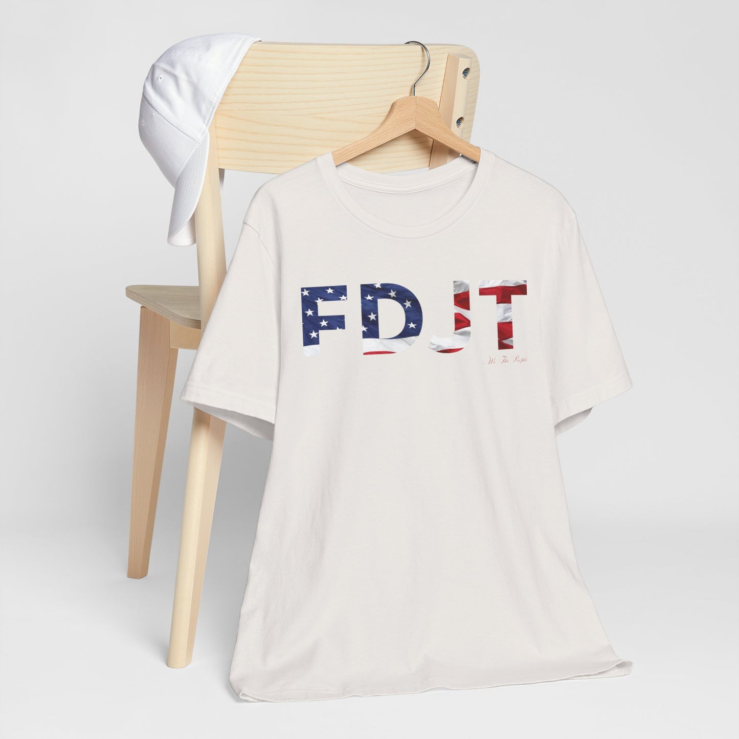 FDJT Waving Flag Tee – The Flag Stands Tall, So Do We 🇺🇸