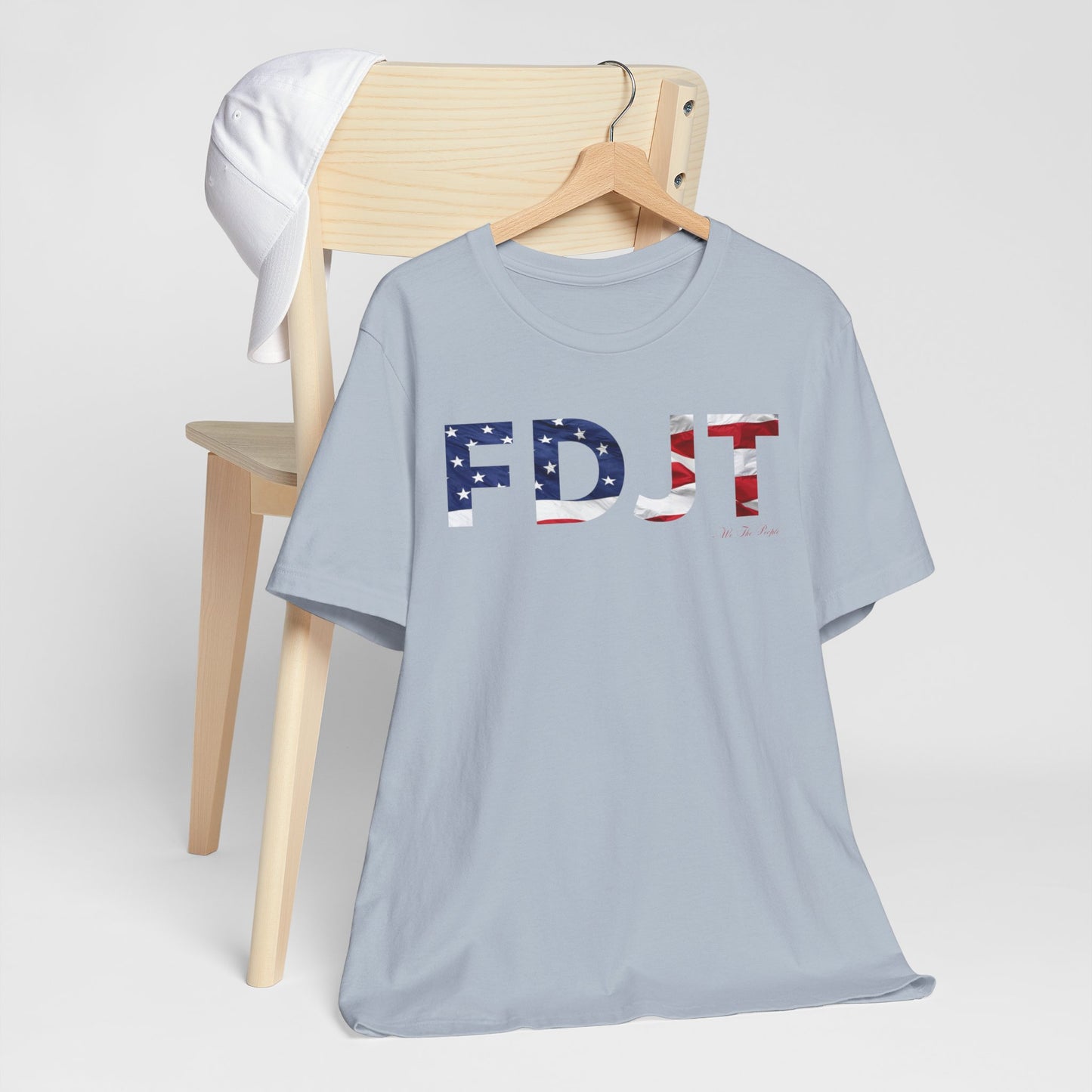 FDJT Waving Flag Tee – The Flag Stands Tall, So Do We 🇺🇸