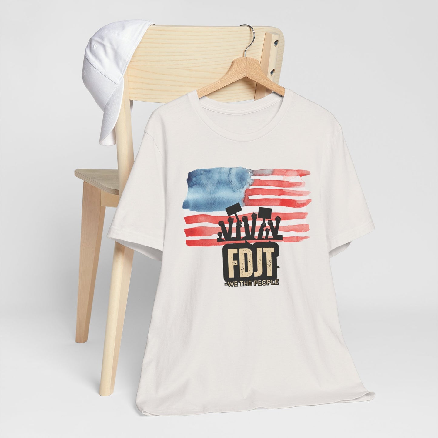 FDJT “We The People” Tee – Red, White & Revolution 🇺🇸