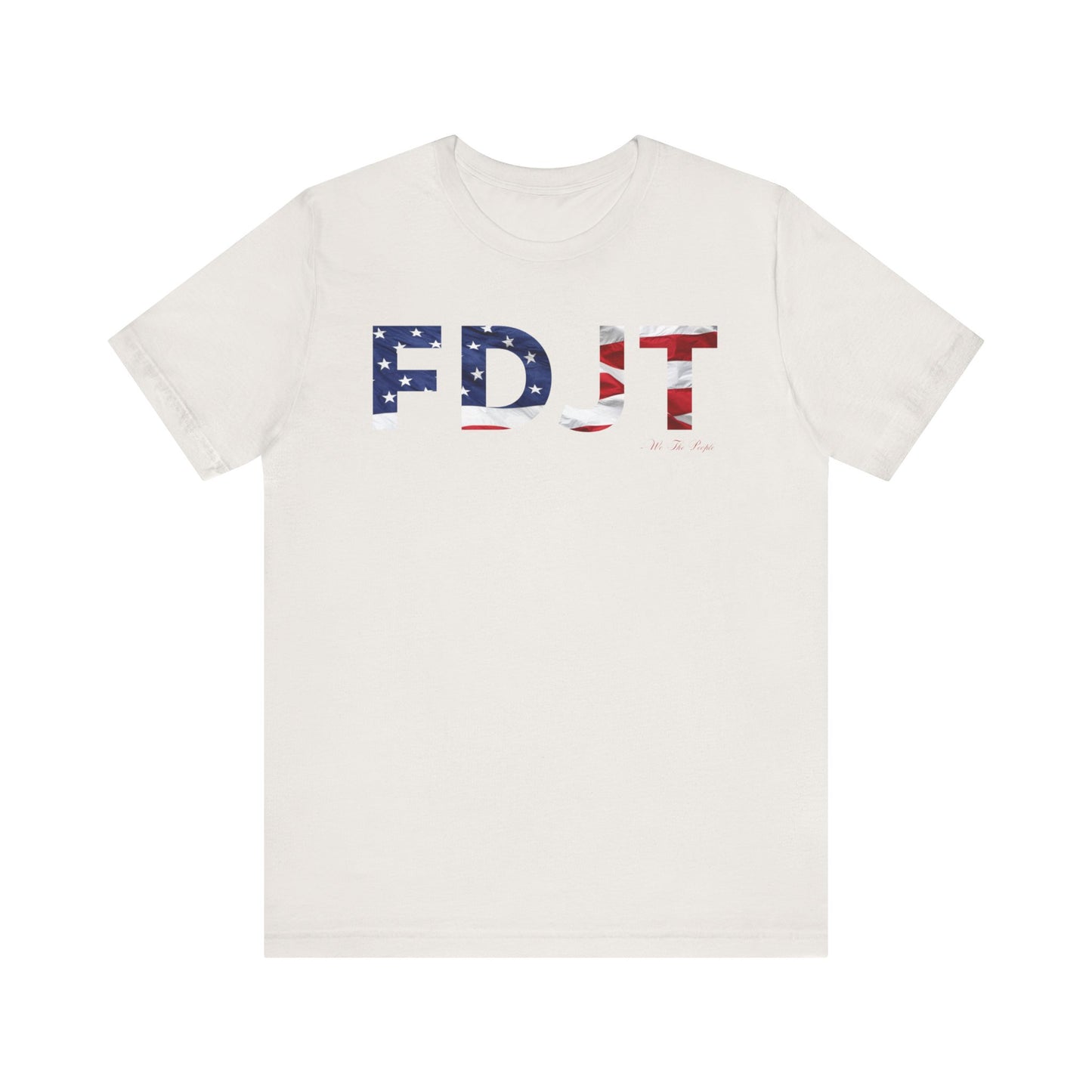 FDJT Waving Flag Tee – The Flag Stands Tall, So Do We 🇺🇸