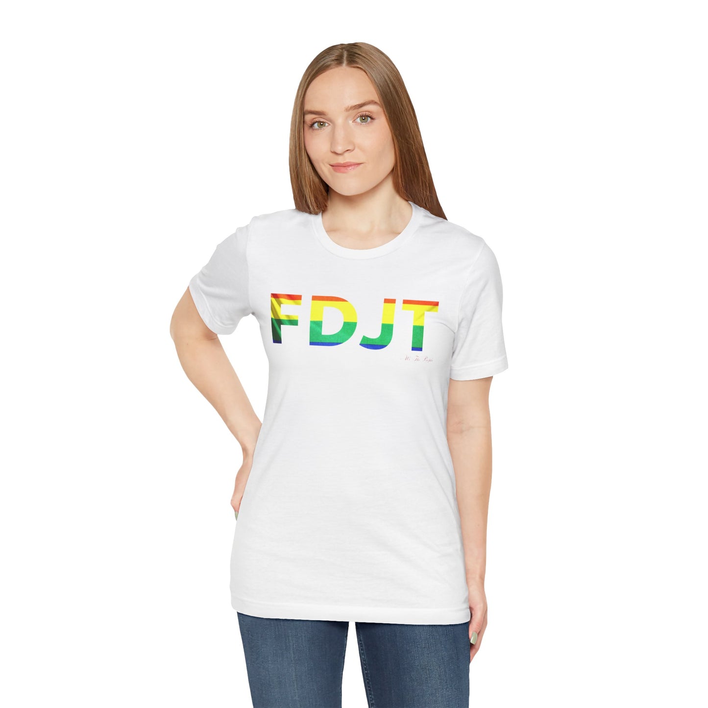 FDJT Pride Tee – Love, Unity, Action 🏳️‍🌈