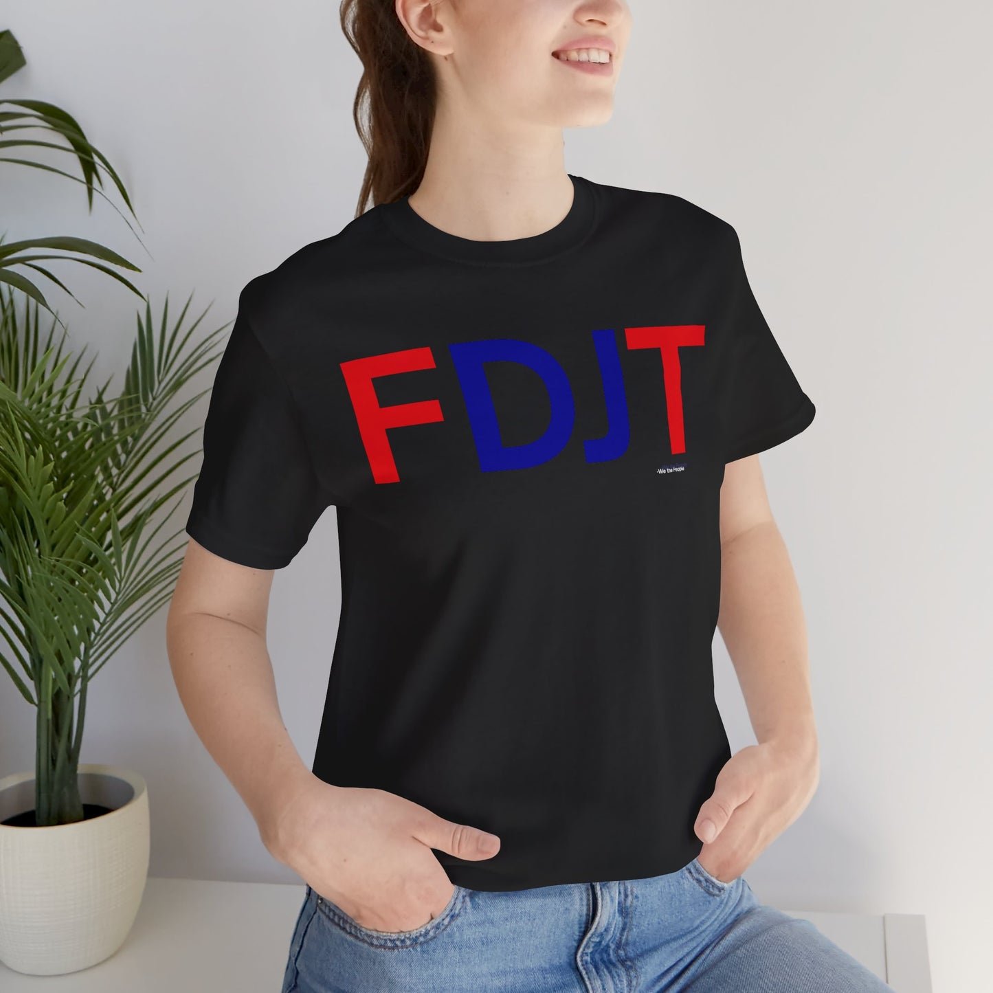 FDJT USA Block Tee – Strength in Simplicity 🇺🇸