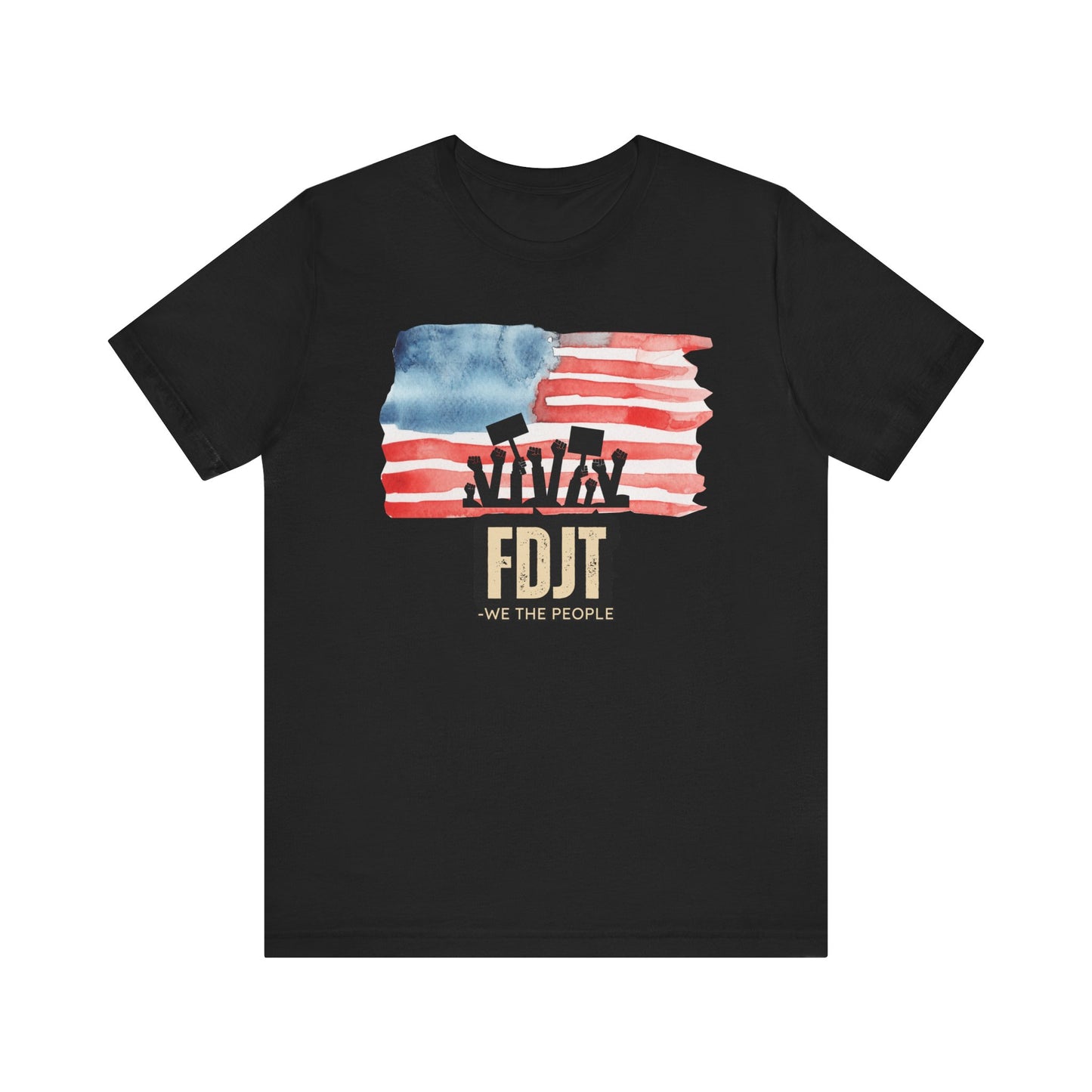 FDJT “We The People” Tee – Red, White & Revolution 🇺🇸