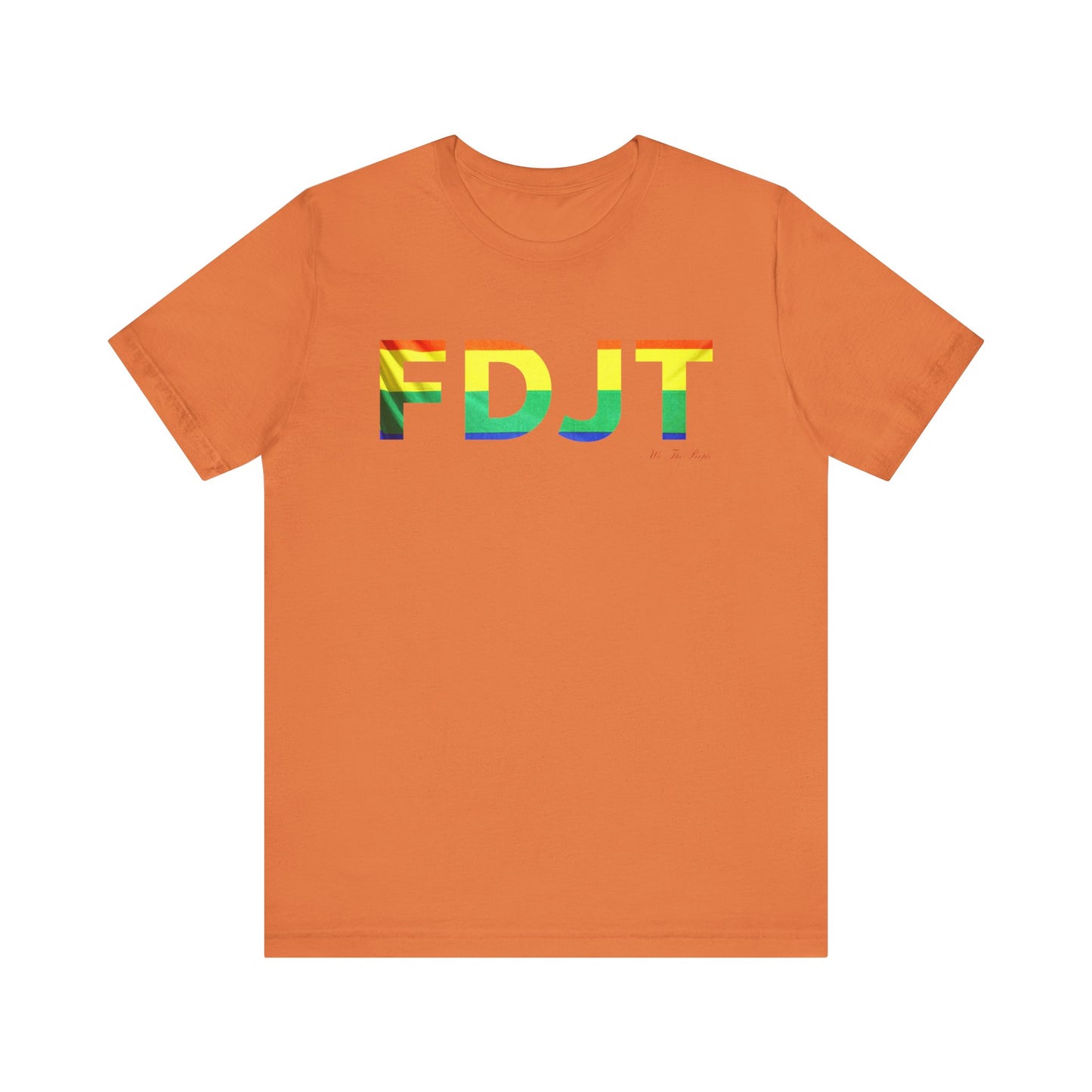 FDJT Pride Tee – Love, Unity, Action 🏳️‍🌈